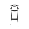 Kartell Masters by Phillippe Starck Stool H.75 Black Kartell Masters by Phillippe Starck Stool H.75 Black