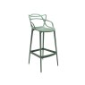 Kartell Masters by Phillippe Starck Stool H.75 Sage Kartell Masters by Phillippe Starck Stool H.75 Sage