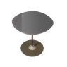 Kartell Thierry by Piero Lissoni Medium Coffee Table Grey Kartell Thierry by Piero Lissoni Medium Coffee Table Grey