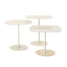 Kartell Thierry by Piero Lissoni Trio Coffee Tables White Kartell Thierry by Piero Lissoni Trio Coffee Tables White