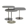 Kartell Thierry by Piero Lissoni Trio Coffee Tables Grey