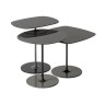 Kartell Thierry by Piero Lissoni Trio Coffee Tables Black Kartell Thierry by Piero Lissoni Trio Coffee Tables Black