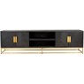 Savoy Gold 220cm 4 Door TV Unit Savoy Gold 220cm 4 Door TV Unit