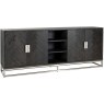 Savoy Silver 4 Door Sideboard