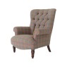 Harris Tweed Fabric Chair Harris Tweed Fabric Chair