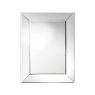 All Glass Flat Framed Mirror