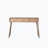 Milan Oak 2 Drawer Console Table