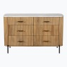 Raffi Bedroom Wide 6 Drawer Chest