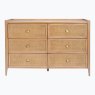 Java 6 Drawer Wide Chest