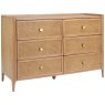 Java 6 Drawer Wide Chest Java 6 Drawer Wide Chest