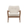 Cosy Mid-Century Modern Armchair - Cream Cosy Mid-Century Modern Armchair - Cream