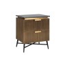 Lima 2 Drawer Bedside Table