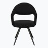 Raffi Dining Jasmine Black Dining Chair