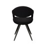 Raffi Dining Jasmine Black Dining Chair Raffi Dining Jasmine Black Dining Chair